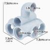 Abri en forme de tube imprimé en 3D pour poissons et crevettes, Labyrinthe paysager pour aquarium, Tunnel, Reproduction de poissons