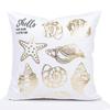 Short Plush Hot Stamping Home Pillow Cover Sofa Bedroom Cushion Cover Super Soft Pillow Cushion