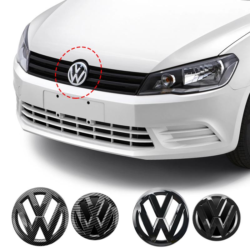 2026 Nové Pro VOLKSWAGEN VW 2ks Lesklý černý Matný černý znak přední mřížky a znak zadního kufru Pro Volkswagen VW Golf 5 MK5