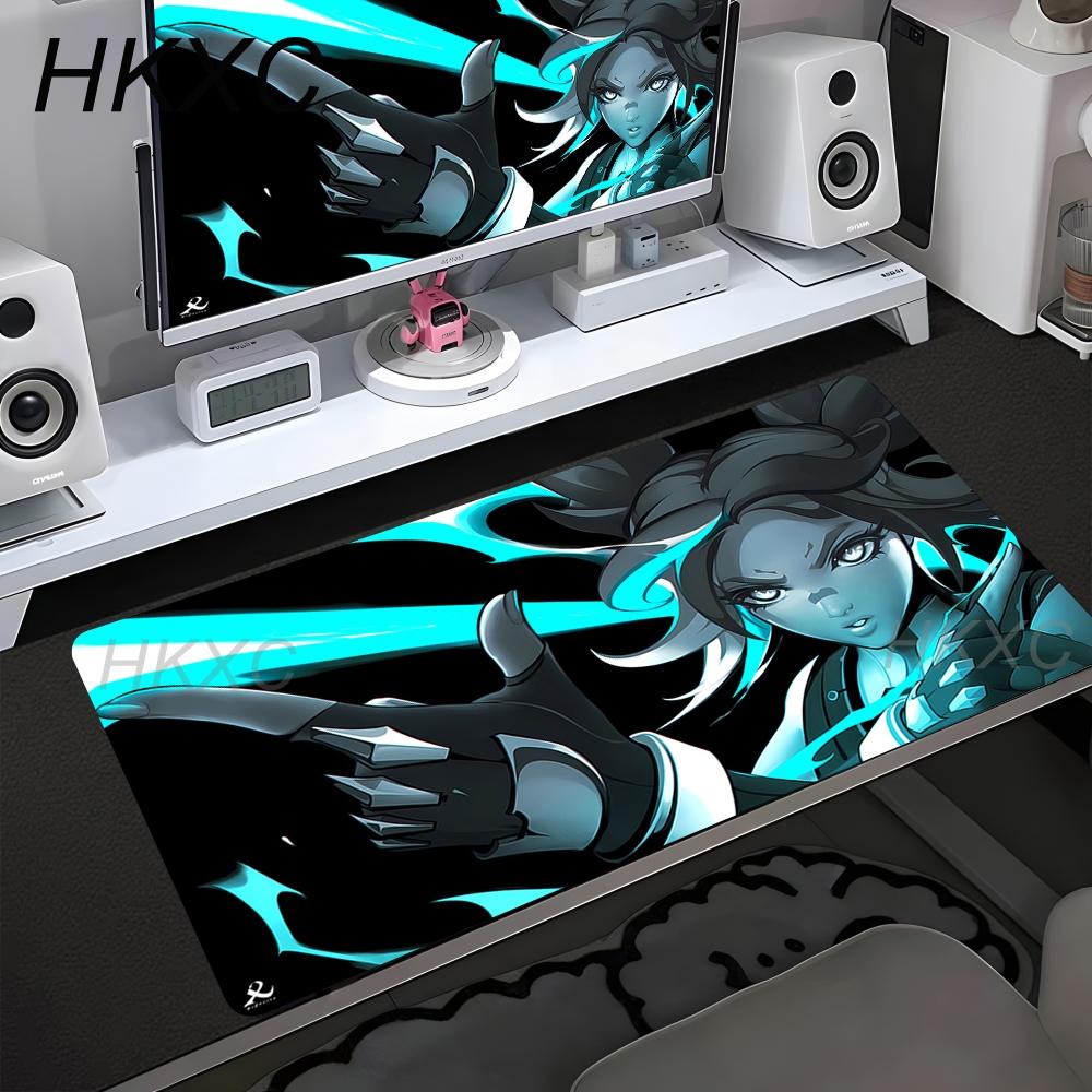 Valorant Large Mouse Pad Anime Cartoon Deskmat Gaming Mousepad Gamer Desk Protector Pc Accessories Keyboard Mat Cute Mause Pads