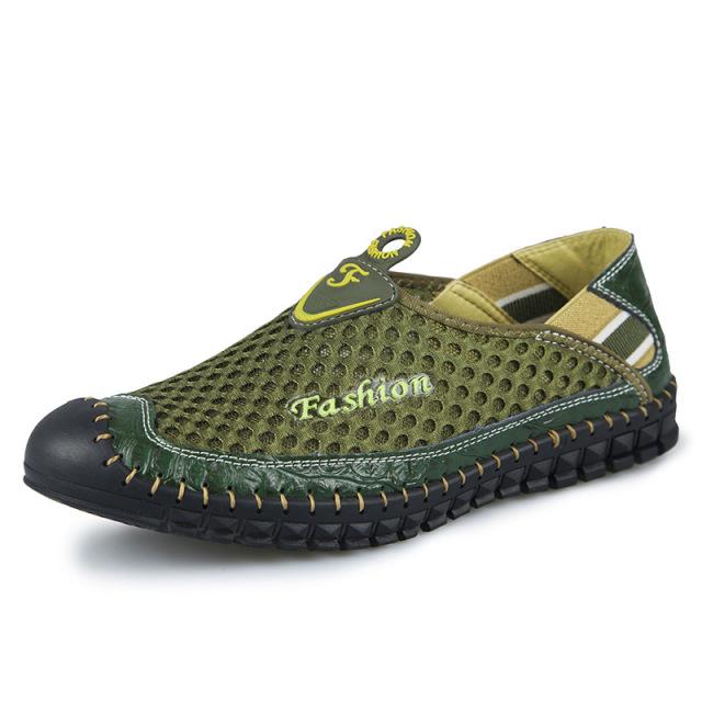 Summer Breathable Mesh Men Shoes Lightweight Sneakers Men Fashion Casual Male Shoes  Designer Loafers 