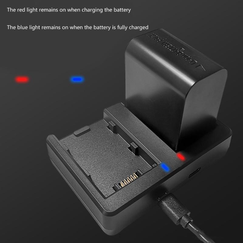 Camera Battery Charger Micro USB and Type-C Dual-Slot For NPX-108 Digital Camera RX200 Battery Charging