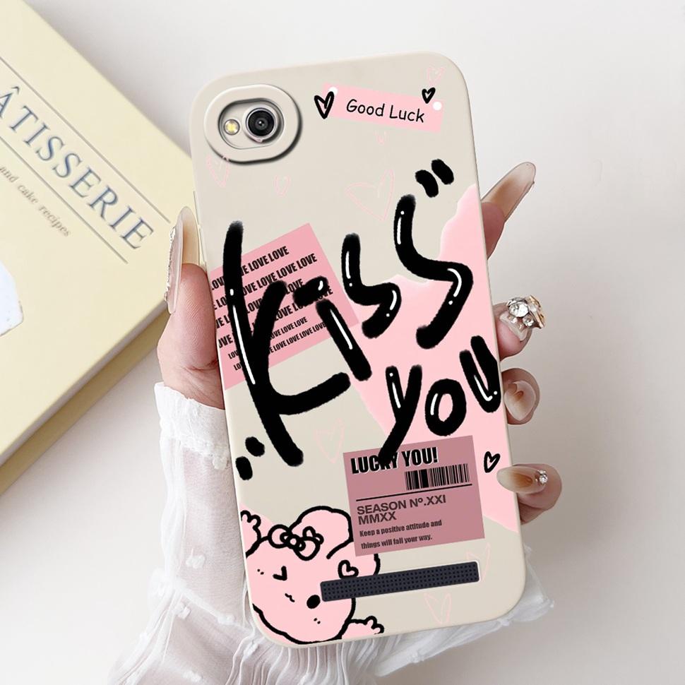 Cute Cartoon Cover For Xiaomi Redmi 4A Phone Case For Xiaomi Redmi 4A 5A 6A Redmi4A Redmi5A ShockProof Back Cover Funda
