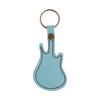 Leather Guitar Picks Holder Case Bag Guitar Shape with Key Ring 5pcs Celluloid Guitar Picks String Instrument Accessories