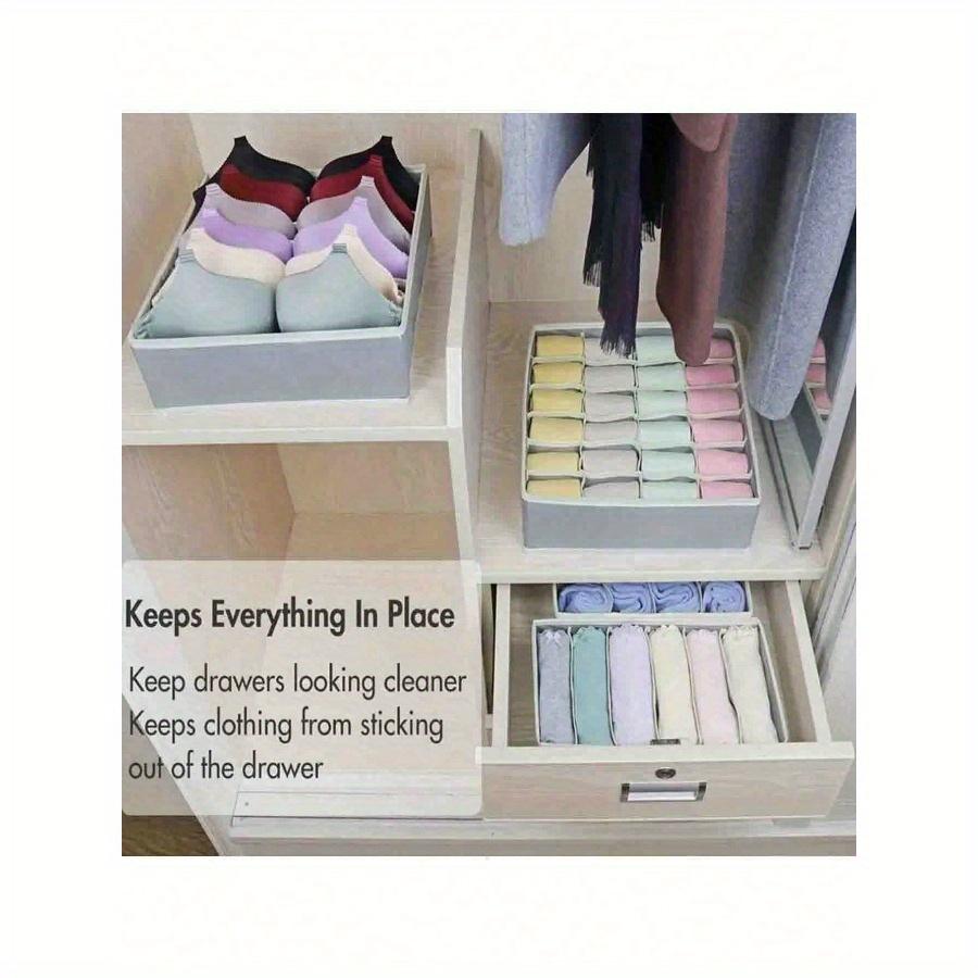 Schubladen-Organizer für Heimkleidung, Unterwäsche-Organizer, Stoffmaterial, Weich und bequem, Mehrere Spezifikationen verfügbar
