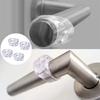Transparent Doorstop Door Handle Wall Protection Door Handle Buffer Furniture Protection Pad Crash Pad Shockproof Ring Stopper