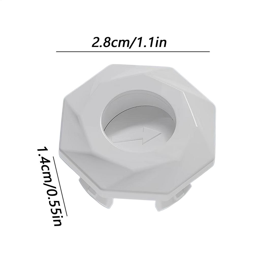 

Sink Overflow Ring Automatic Odor Prevention Plumbing Fixtures Reusable Sink Spillover Caps For Kitchen Bathroom Home Dormitory білий