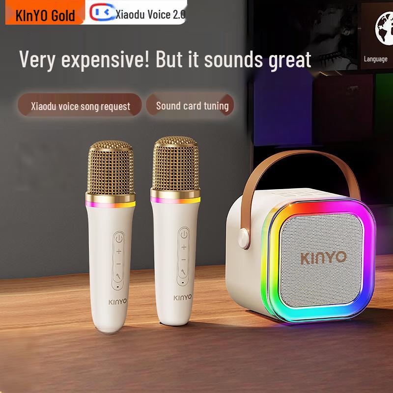 KINYO KS6 Smart Karaoke Speaker with Built-in Xiaodu AI (CN version)