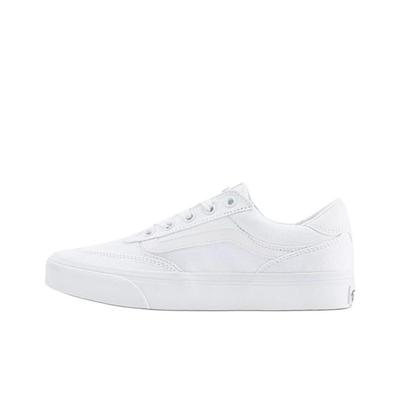 Brooklyn LS Classic Bequeme Rutschfeste Langlebige Low-Top Skate Schuhe Damen Sneaker Weiß VN000D7UWWW