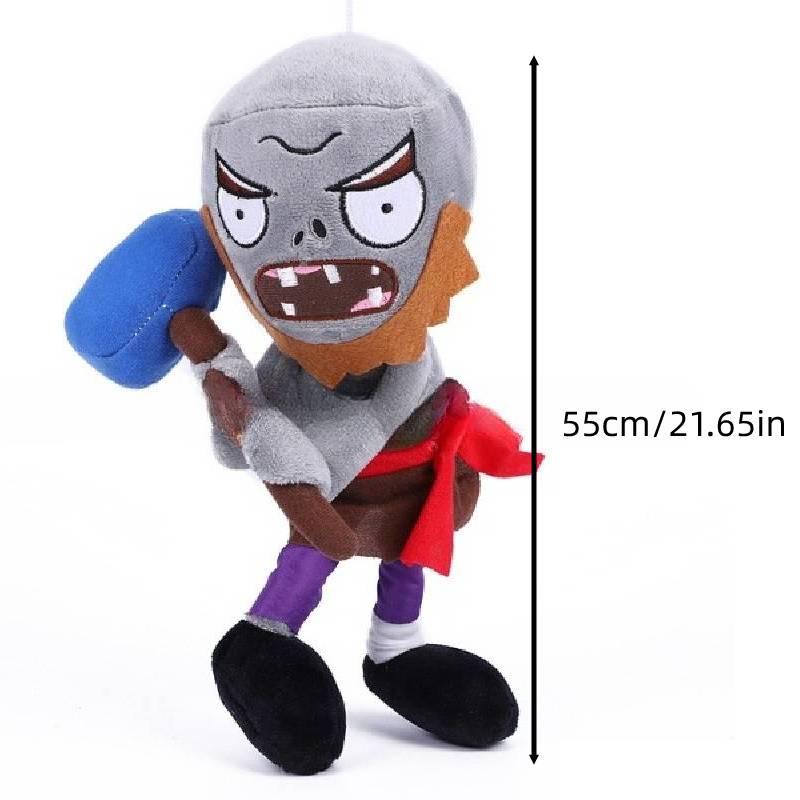 Plants Vs. Zombies New Plush Toy Cartoon Zombie And Plant Game Character Characters)