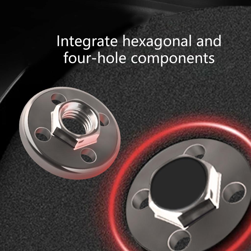 Hexagon Flange Nut Pressure Plate For 100 Angle Grinder Steel Hexagonal Pressure Plate With Easy Removal Design