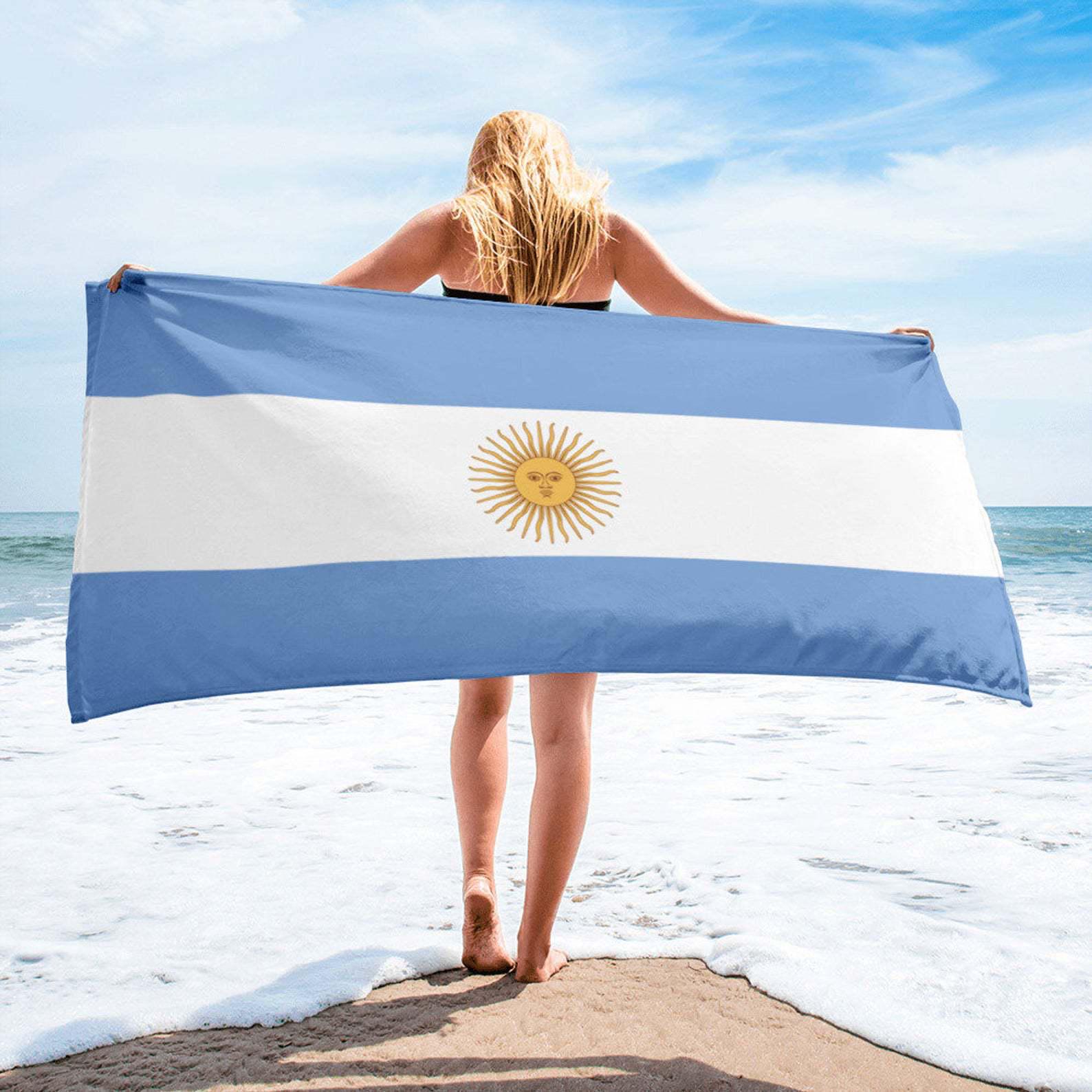 

World Cup National Flag Quick-Dry Microfiber Beach & Bath Towel 70 x 140 cm