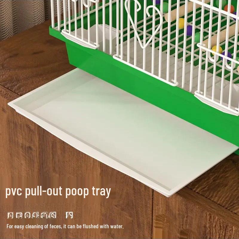 Kompakt díszfém madárkalitka bazsarózsa, gyöngyös pinty vagy hullámos papagáj számára