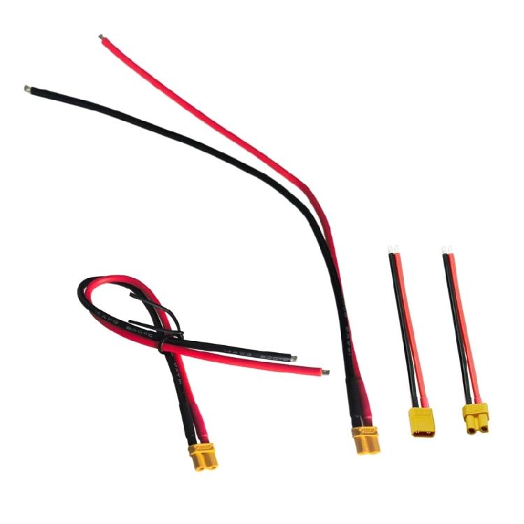 XT30 Male Female Socket Connector Plugs With 14AWG Silicone Wire for Drones Battery ESC FPV Drones Car