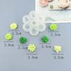 Flower Silicone Mold for Cake Chocolate Soap 3D Rose Handmade Candle Gypsum Mold Food-Grade Reusable Baking Tools