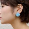 Flower Pop Earring - Blue
