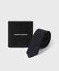 MUSINSA STANDARD Wool Slim Solid Tie [Black]