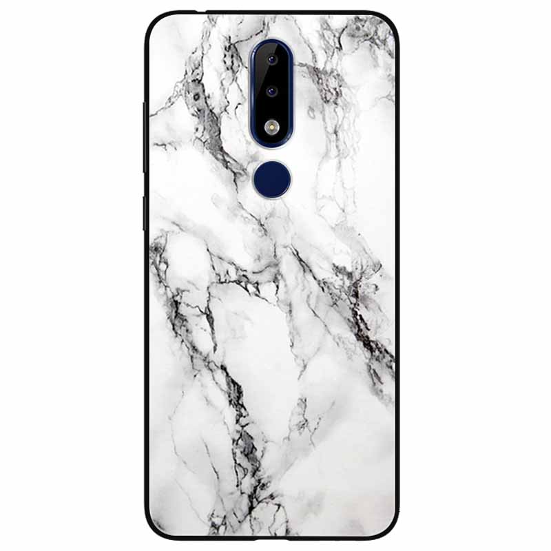 For Nokia 5.1 Plus Case Soft Silicone Cartoon Fashion TPU Phone Cases for Nokia X5 Cover 5.1Plus Cute for NokiaX5 Protective