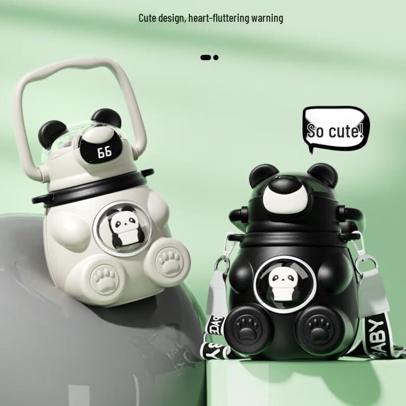 Tianxi Kids Insulated Straw Water Bottle 600ml