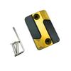 Motorcycle Aluminum Brake Fuel Oil Cap Master Cylinder Cover Fluid Guard Engine Oil Cap Tank Cover