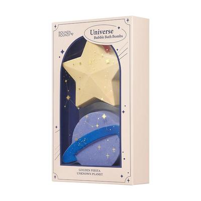 Set regalo di due bombe da bagno con bolle Universe