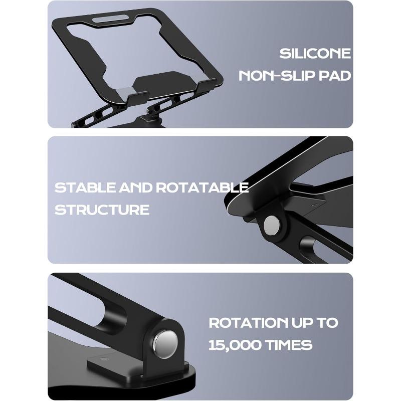 1PC notebook bracket desktop hollow heat dissipation bracket folding lift suspended laptop bracket