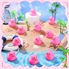 Hungdao 48 Pcs 2 Inch Mini Rubber Ducks for Kids Children Party Favors Bulk Bath Ducks Summer Pool Floating Toys Rubber Duckies Birthday Gifts for