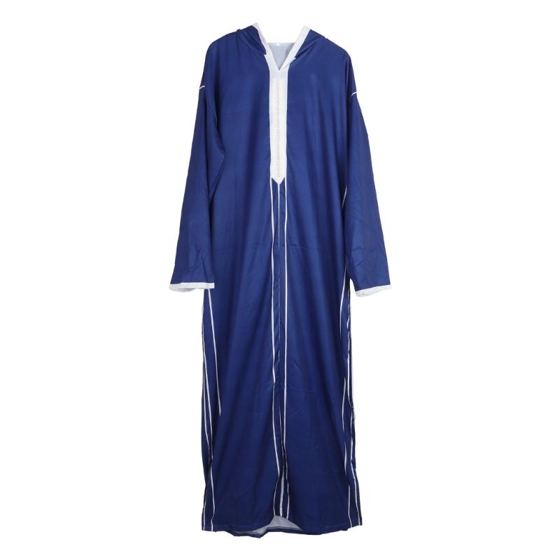 Traditionelle muslimische Kleidung Eid Naher Osten Arabisch Jubba Thobe für alle Jahreszeiten