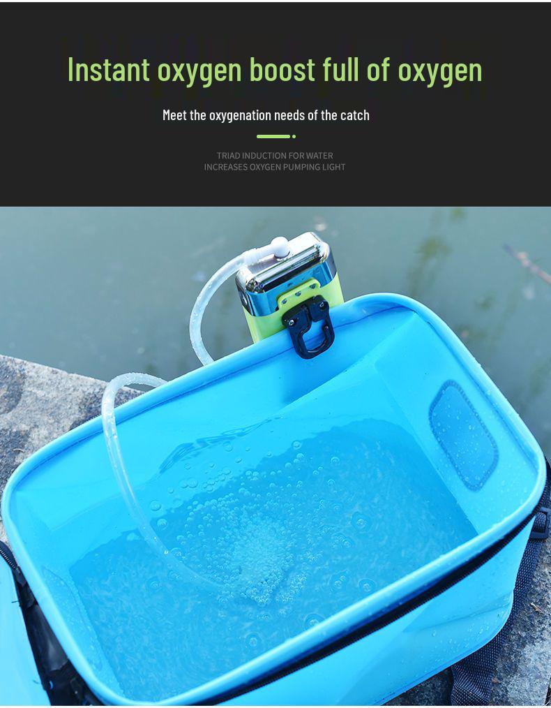 Tragbarer wiederaufladbarer elektrischer Wasserspender für Händewaschen im Freien und Belüfter zum Angeln