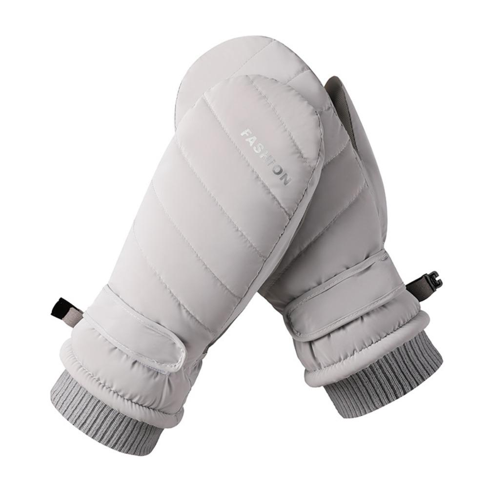 Teplé zimní rukavice s plnými prsty Lyžařské rukavice 2024 Větruodolné Rukavice odolné proti chladu Venkovní sporty