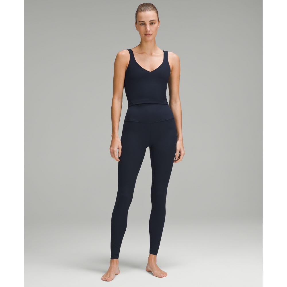 Lululemon Align  High Rise Ribbed Pant 28  True Navy