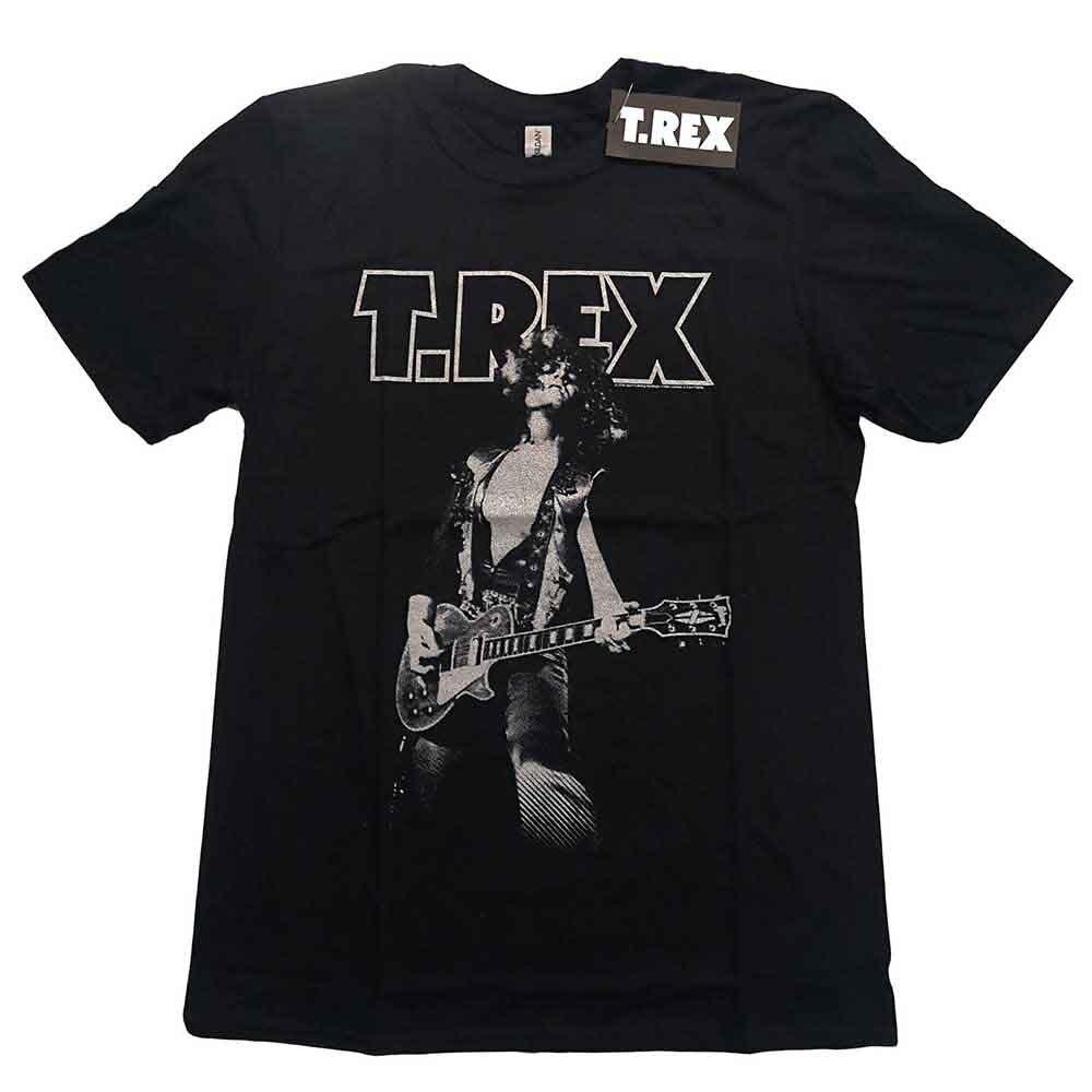 T-Rex Glam T-Shirt Black New Unisex T-Shirt XXL