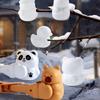 ABS Winter Snowball Maker Toy Capybara Snow Sand Ball Making Molds  Snow and Beach