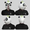 Hilarious Panda And Animal Latex Headpiece For Creative Costume And Diy Parties