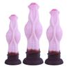 Men's Alien Silicone Penis Sleeve Horse Design Heating Foreplay Toy
