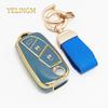 Fashion New Tpu Shell Fob Bag For Fiat 500 Panda Stilo Ducato Punto Doblo Bravo Car Flip Key Case Cover Protected Accessories