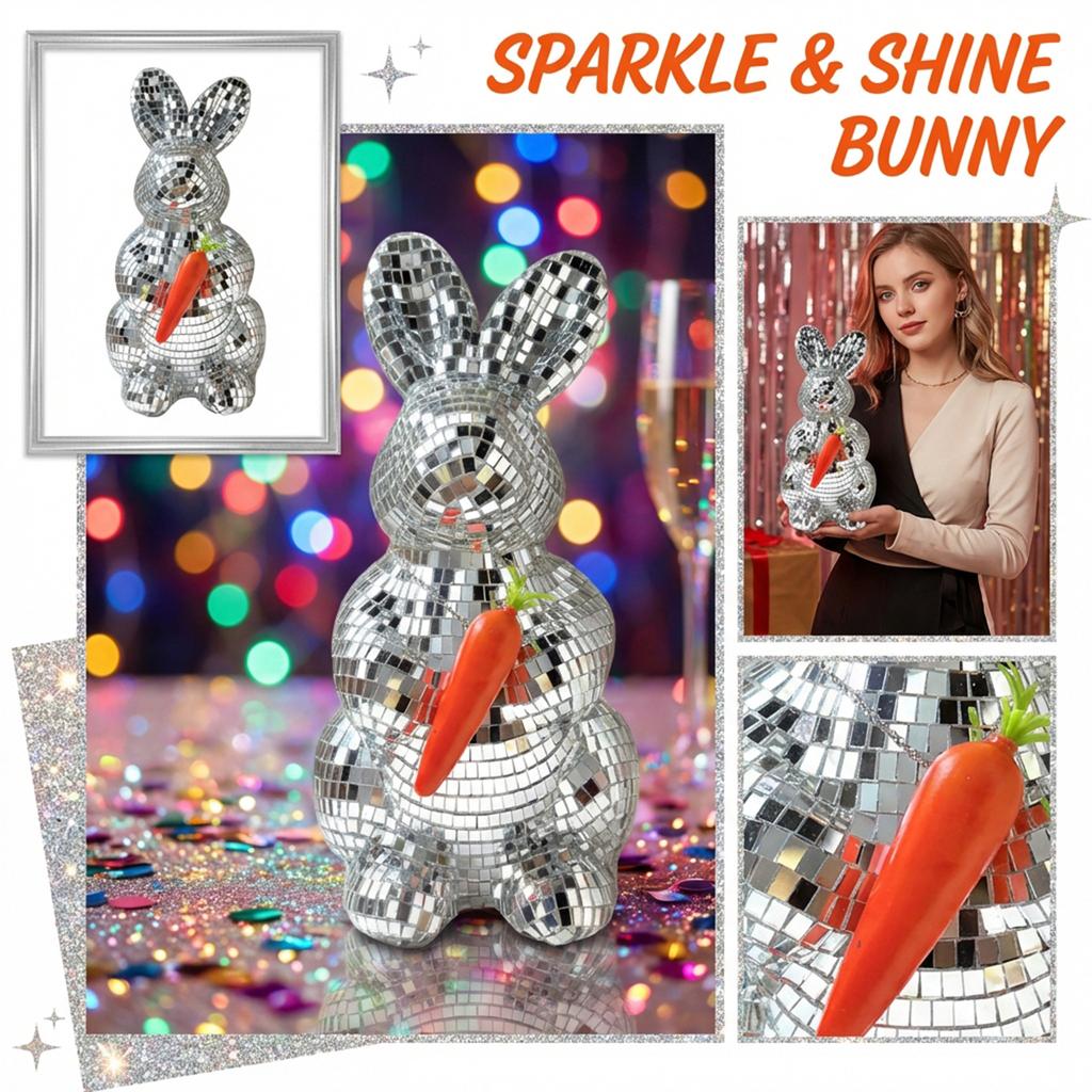 --Easter Disco- Decorative Figurine Party Supplies Home Decoration
