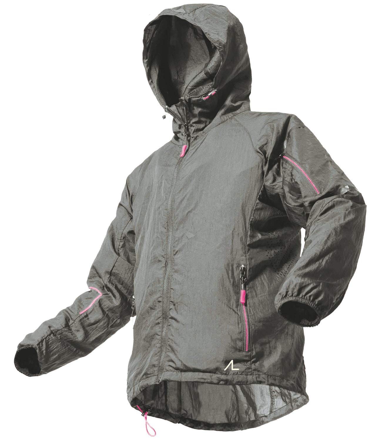 

Дождевик светоотражающая сумка Серый L [MAC] (Высоко водоотталкивающая/легкая ткань/жатая отделка) (Экшен кат) (Светящийся принт) (Внутренний карман/наушник серый