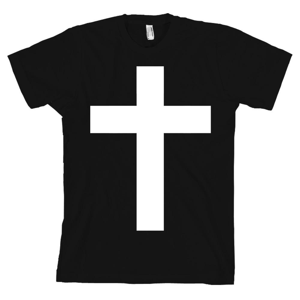 Cross Bella + Canvas Религиозная футболка Христианская Католическая КАЧЕСТВО & МЯГКАЯ НОВАЯ Унисекс Футболка L
