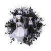 Simulation Skeleton Bride and Groom Garland  Halloween Party Decoration