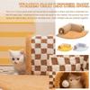 2-In-1 Cat Tunnel Bed For Indoor Cats Tunnel Carpet Cat Play Tunnel With Hanging Toy Ball Removable And Washable