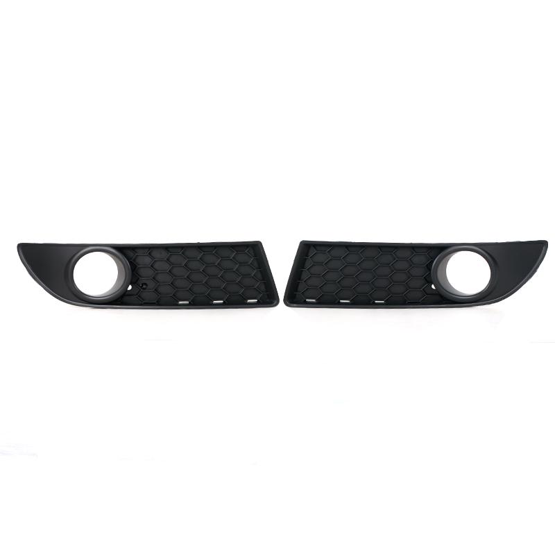 Front Bumper Fog Light Lamp Grille Trim Cover Frame Foglamp Lid Bezel For VW Polo GTI MK4 9N3 2006 2007 2008 2009