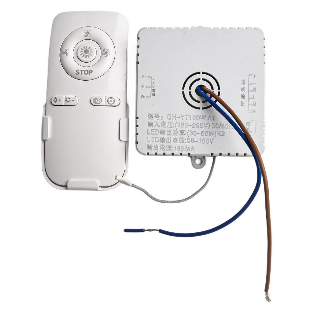 Bedroom Ceiling Fan Light Remote Control 100W Receiver Driver Accessories For Various Fan Lights With A Rated Power Of ≤ 40W