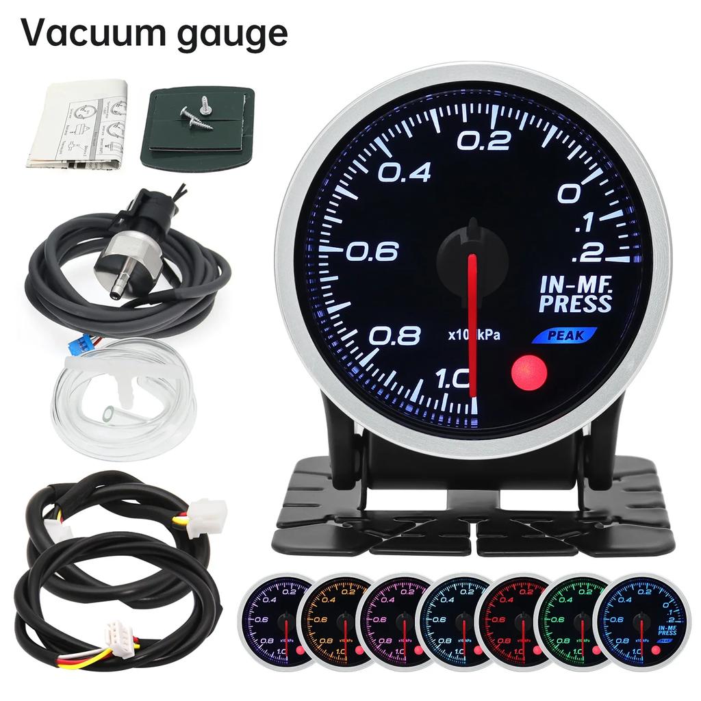 Universal Auto 12V 52mm 8 Color Racing Car Oil Pressure Water Oil Temp EGT Exhaust Temp Turbo Boost Tachometer Gauge Meter