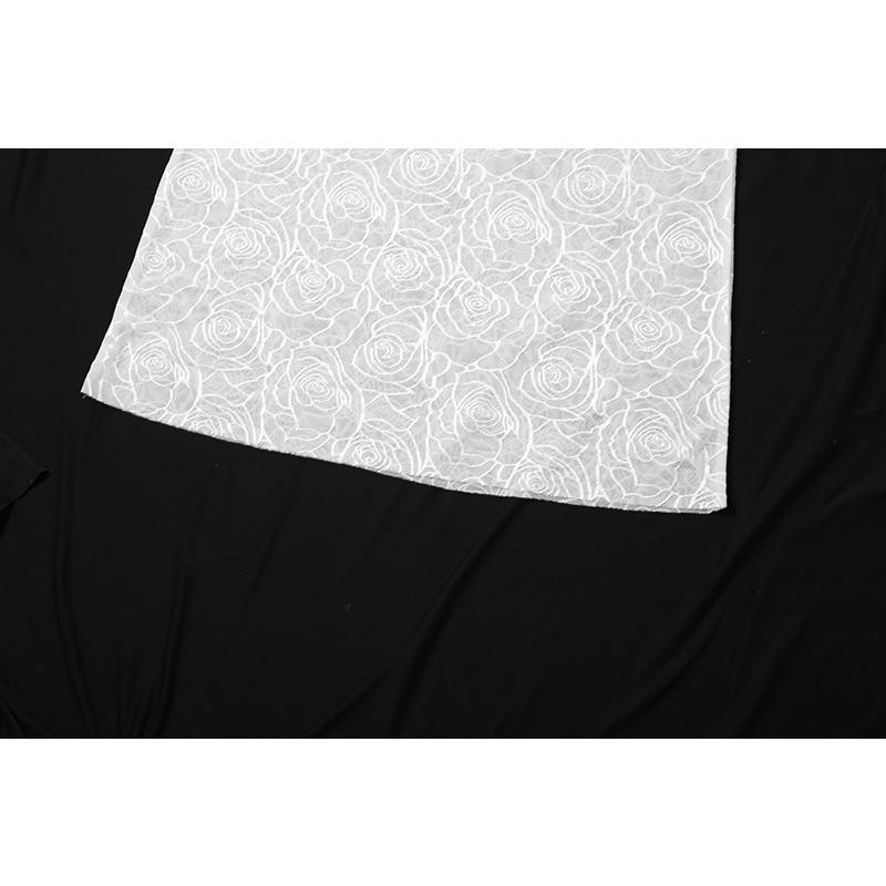 Podzimní Dámská Móda Sexy Perspektiva Šaty na hýždě s dlouhým rukávem a vysokým pasem Úzký střih