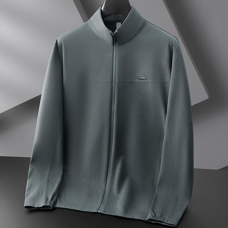 

Dibinze Мужской спортивный повседневный свитшот большого размера на молнии со стойкой 6XL