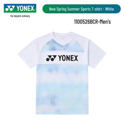 T-shirt da Badminton YONEX a Maniche Corte Quick-Dry