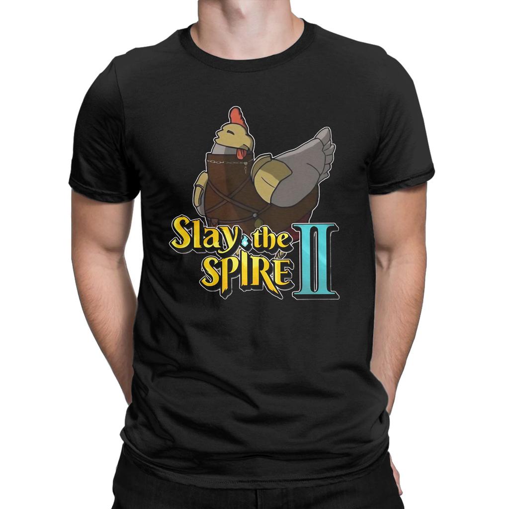 Slay the Spire 2 Games Graphic Print T Shirts Unisex Women Pure Cotton Tee Shirt Clothing