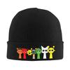 Cappello Gioco Personaggi Sprunki Berretto Autunno Inverno Nuovo Durple Pinki Jevin Sky Vineria Cappelli Berretti Lavorati a Maglia in Acrilico Unisex