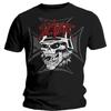 Slayer Graphic Skull T-Shirt Black New Unisex T-Shirt